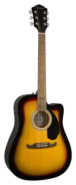 Fender FA-125CE SB Dreadnought Elektro-Akustik-Gitarre, sunburst
