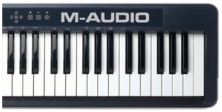 Mostruario Teclado Controlador MIDI M-Audio Keystation MK3 61 Teclas - Preto