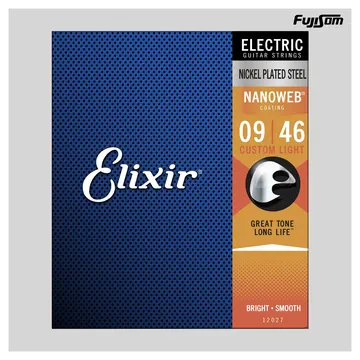 Elixir Encordoamento Elixir Para Guitarra 12027 009 Custom Light| Fujisom