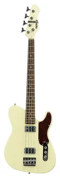 Shergold SBT14 - Telstar Standard Bass Guitar - Cream Gloss