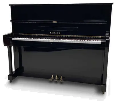 Yamaha U1E Zwart Hoogglans Piano