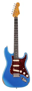 Patina Guitars PS-6 LPB R Lake Placid Blue Relic E-Gitarre