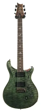 PRS Custom 24-08 10 Top Sage with Matching Figured Neck #0425133