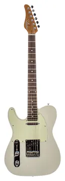 Schecter PT R66 SAINT LOUIS S/S LEFT HAND Aged White