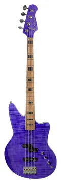 Ashdown Roasted Saint Artisan Amethyst Flame 4-saitiger E-Bass