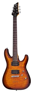 Schecter C-6 Plus Vintage Sunburst