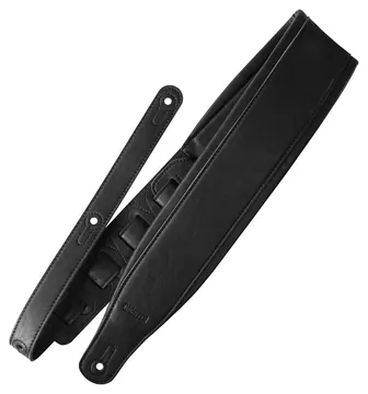 Richter Backline Gitarrengurt Leatherette I Vegan Black