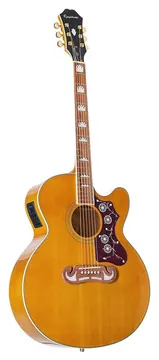 Epiphone EJ-200 SCE Solid Top Vintage Natural