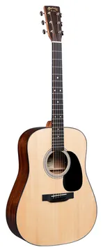 Martin D-12E-01 Koa Westerngitarre – Dreadnought, Fichte massiv Hochglanz, Koa-Furnier an Boden und Zargen, inklusive Gigbag