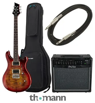 Harley Benton CST-24T Paradise Flame Bundle