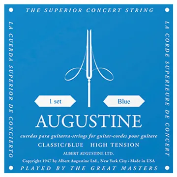 Augustine BLUE High-Tension GitSaitensatz