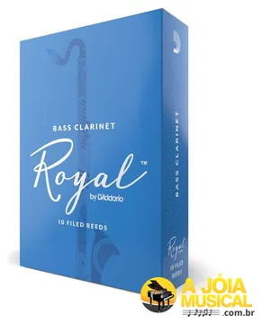 Rico Palheta Rico Royal para Clarone Baixo 1,5