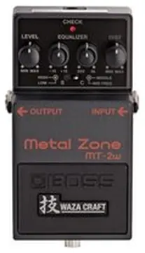 Boss MT-2W Waza Craft Metal Zone Distortion Pedal
