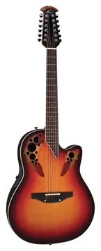 Ovation E-Akustikgitarre Pro Series Standard Elite Deep Contour 12-String New England Burst