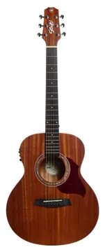 Seizi Mini Kyoto MGS Linha Originals Auditorium de Aço Mahogany Satin C/ Afinador e Bag