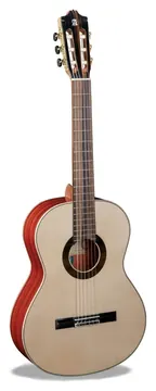 Alhambra green sustain classic chitarra classica con custodia