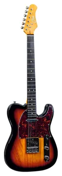 Eko VT-380 V-NOS SUNBURST Chitarra Elettrica 22 Tasti con due pickup single-coil