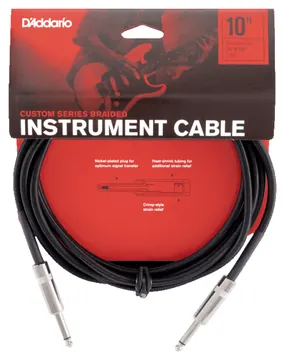 Daddario D'Addario PW-BG-10BK Tweed 3mt