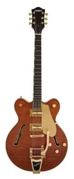 Gretsch EMTC LTD Flame Okoume Broadkaster Double-Cut with Bigsby