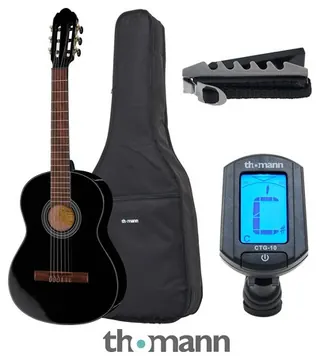 Gewa Student Black 3/4 Bundle