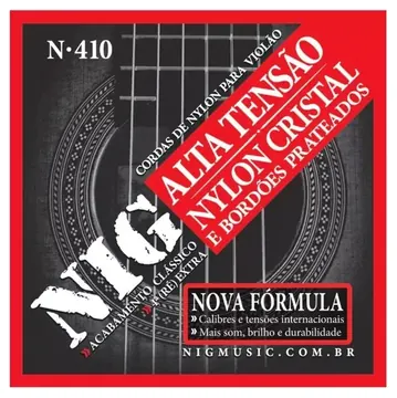 NIG Encordoamento Para Violão Nylon .029 N410 NIG