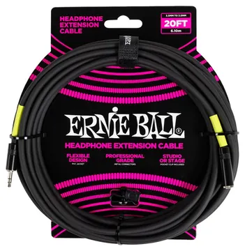 Ernie Ball - 6425 Prolunga Cuffie Trs Jack Piccolo 6M