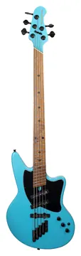 Ashdown The Saint Avant 5 Lambo Metallic Blue 5-saitiger Multiscale E-Bass inkl. Gigbag
