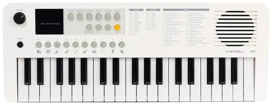 Medeli MK1/WH Mini-Keyboard 37 Tasten