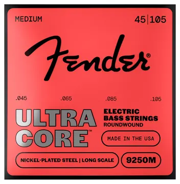 Fender UltraCore™ 9250M Roundwound Bass Strings 045-105