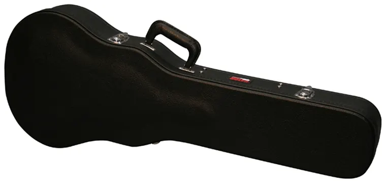Gator Hard-Shell Wood Case for Single-Cutaway Guitars