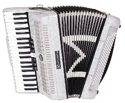 Acordeon Michael 120 baixos 7 registros