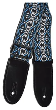 Chord STP-BLJ2 Blue Jacquard Deluxe Guitar Strap