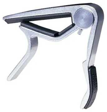 Dunlop 84-FN Flat Acoustic Guitar Trigger Capo | Nickel