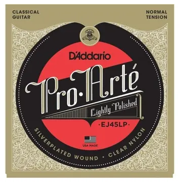 D'Addario EJ45LP Lightly Polished Normal Tension