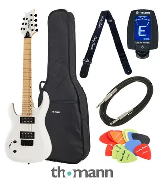 Harley Benton R-457MN LH WH Bundle