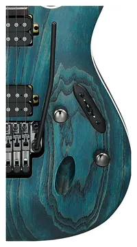 Ibanez S520AH-OBF HH Electric Guitar; Cosmic Blue; Flat Edge-Zero II