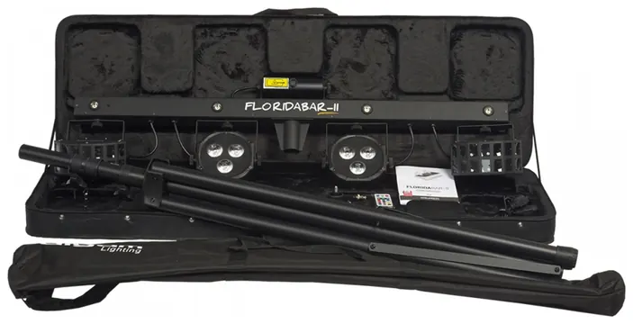 Algam Lighting FLORIDABAR-II Set Illuminazione Multieffetto