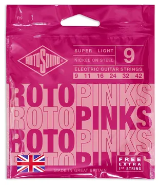 Rotosound R9 NICKEL SUPER LIGHT 9 11 16 24 32 42