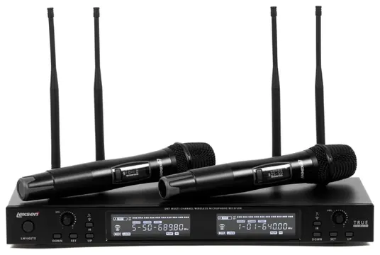 Lexsen Microfone Sem Fio Lexsen LM1002-TD Mão Duplo