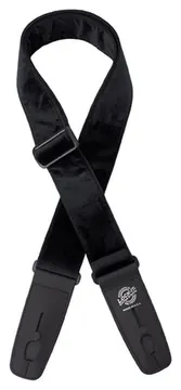 D'Andrea Lock-It Strap 2" Cotton Pro (LIS 013 C2-BLK), Black