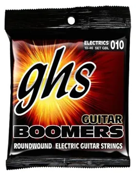 GHS Corporation GHS Guitar Boomers - GBL - Electric Guitar String Set, Light, .010-.046
