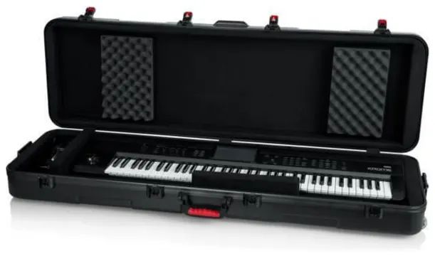 Gator TSA-SL Slim 88-note Keyboard Case w/ Wheels GTSA-KEY88SL