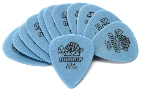 Dunlop 418P1.0 Tortex Standard 1.00 Sachet De 12
