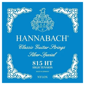 Hannabach Klassikgitarre-Saiten Satz Serie 815 High Tension Silver Special