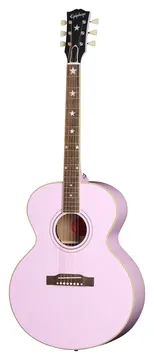 Epiphone J-180 LS Pink IBGCS