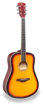 Soundsation Meadow DN-SBT Chitarra acustica dreadnought elettrificata sunburst