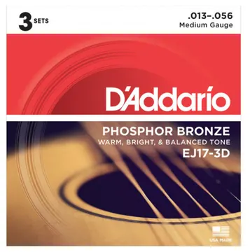 Daddario D´Addario EJ17-3D