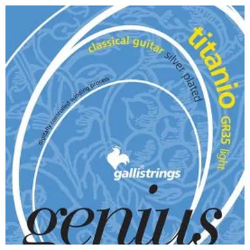 Galli Genius Titanio string set classic light tension