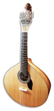 Guitarra Portuguesa Artimúsica GP70L Simples Tampo Spruce Modelo Lisboa