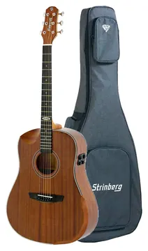 Strinberg SD301HCR LH MGS Mahogany Satin Linha Galaxy Canhoto C/ Bag